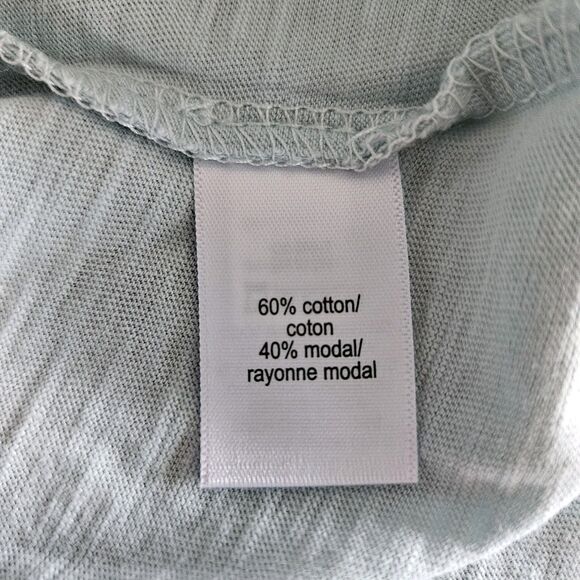 Maurices NWT Blue V‑Neck Tank Top Women’s Soft Rib Knit Sleeveless 4X Plus Size - Picture 3 of 6